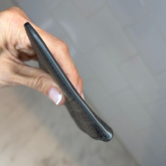 Coach Pebbled Leather Card Holder Pouch Wallet - Picture 11 of 16